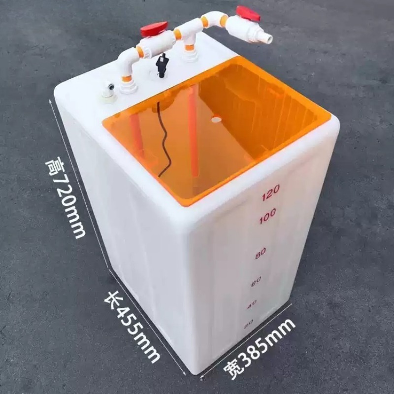 Aquarium Marine Salt - Acrylafdekking Verdikte zoutmengemmer Mariene aquariumwateropslagtank voor