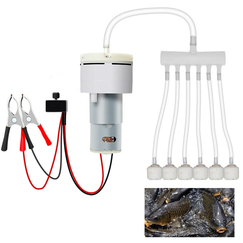 Aquarium Marine Tank - DC 12V Mini Luchtpomp Aquarium Aquarium