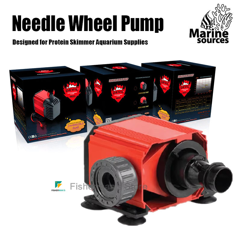 Protein Skimmer Hang On - Red Devil naaldwielpomp ontworpen voor Protein