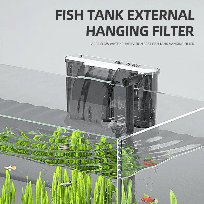 Protein Skimmer Hang On - 110V 220V Aquariumfilter Wandgemonteerd aquariumfilter Extern