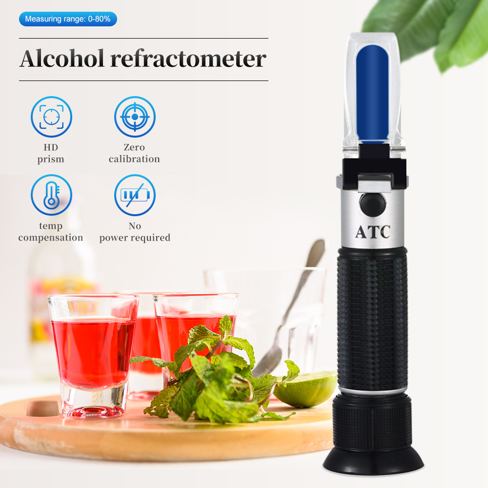 Handheld Alcohol Refractometer - Refractometer Salinity recensie en prijs