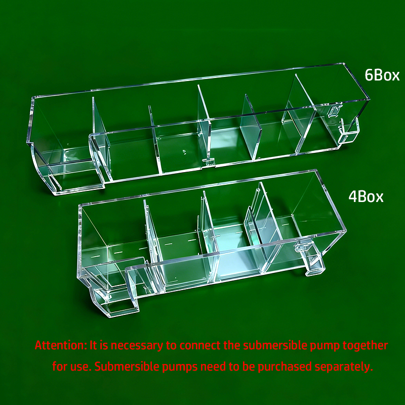 Transparant acryl aquarium ext - Marine Aquarium Overflow Box recensie en prijs