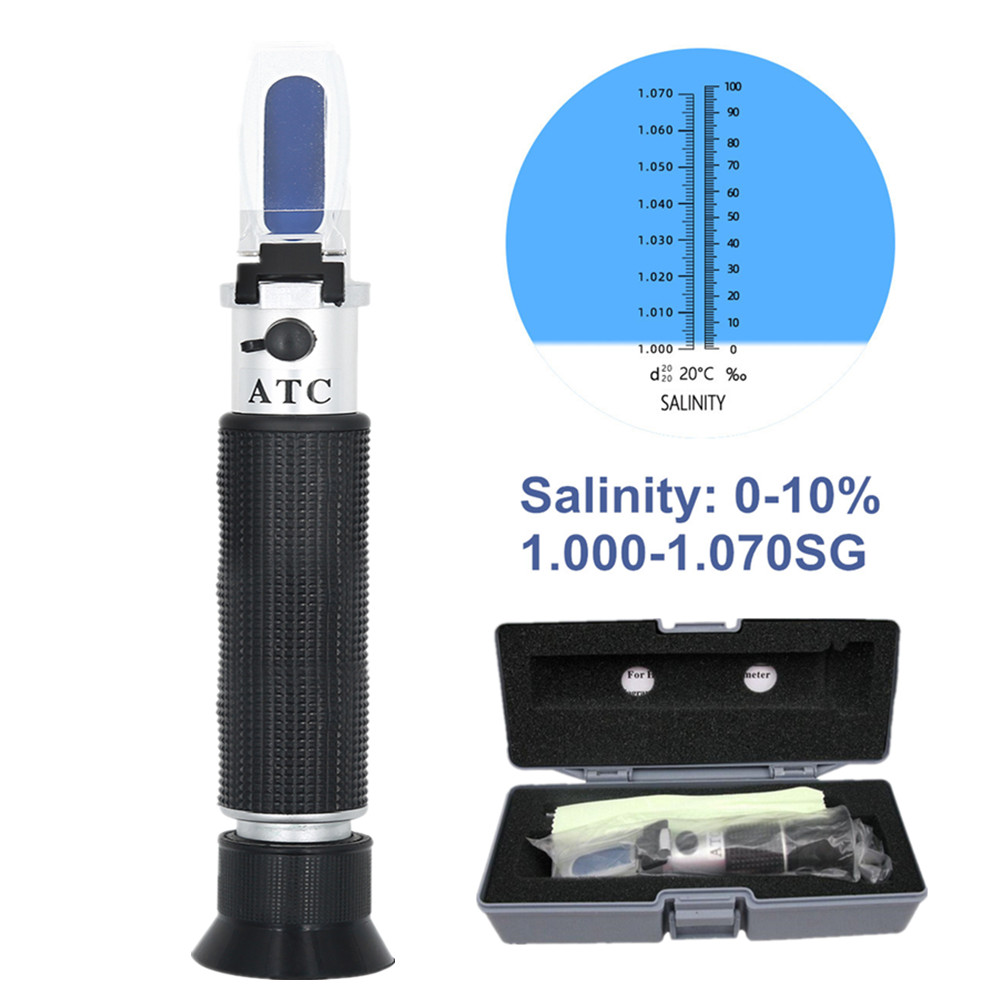 Handheld Zoutgehalte Refractom - Refractometer Salinity recensie en prijs