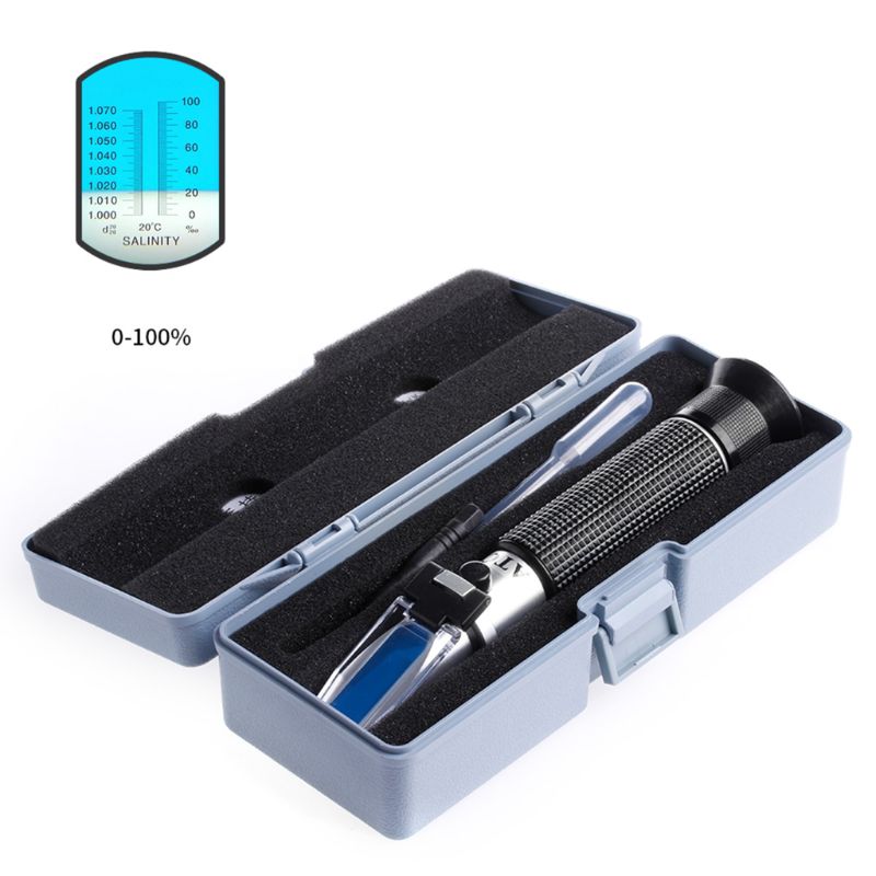 Zoutgehalte Refractometer Mete - Aquarium Marine Salt recensie en prijs