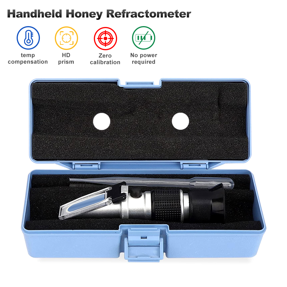3-in-1 draagbare honingrefract - Refractometer Salinity recensie en prijs