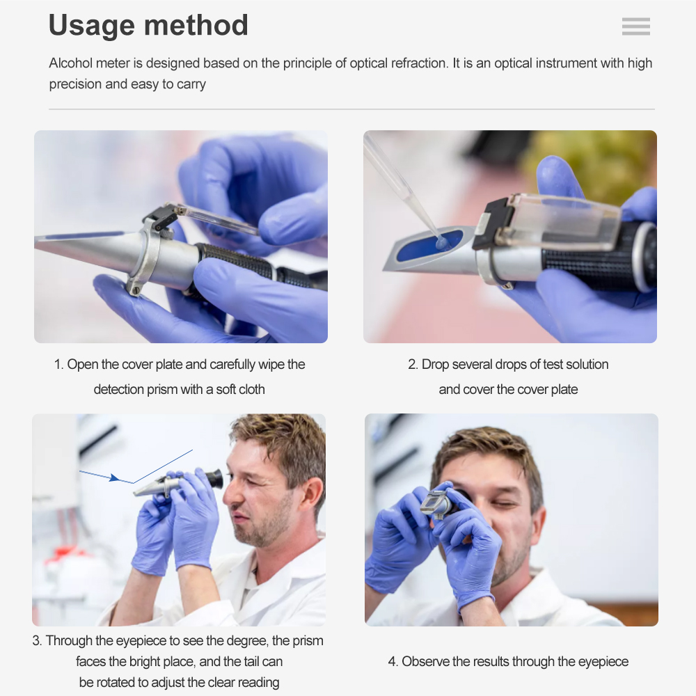 3-in-1 draagbare honingrefract - Refractometer Salinity recensie en prijs