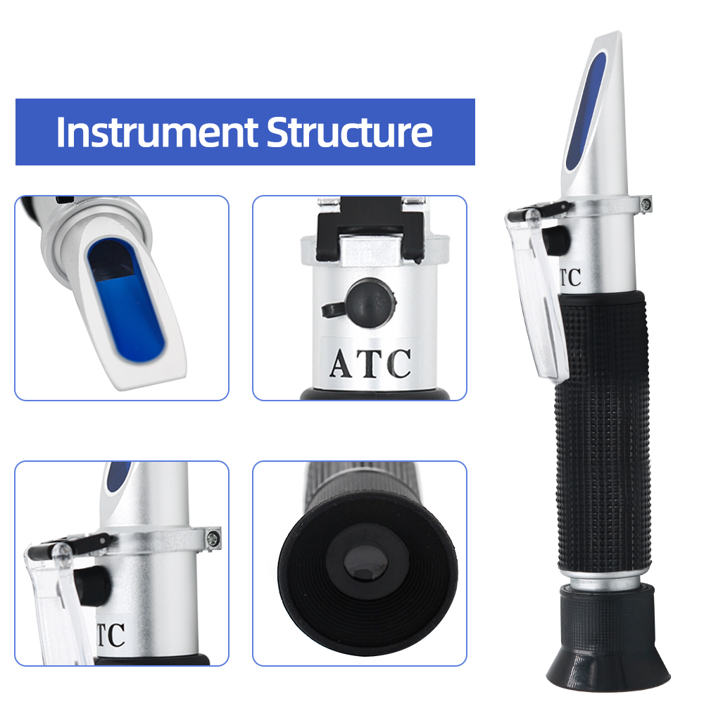 Handheld Zoutgehalte Refractom - Refractometer Salinity recensie en prijs