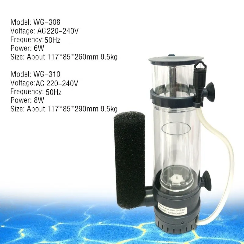 6W/8W BOYU Eiwitafschuimerfilt - Protein Skimmer Hang On recensie en prijs