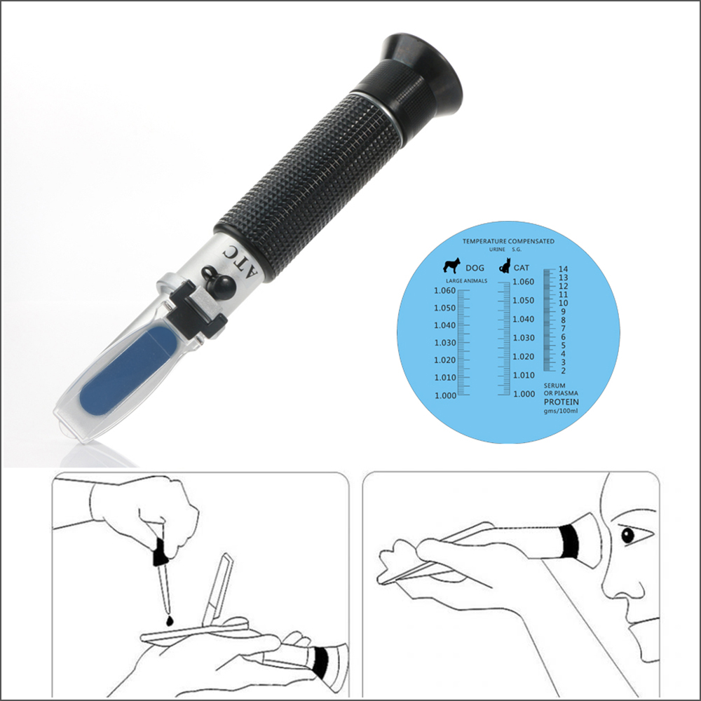 RZ 3-in-1 Dierlijke Klinische  - Refractometer Salinity recensie en prijs
