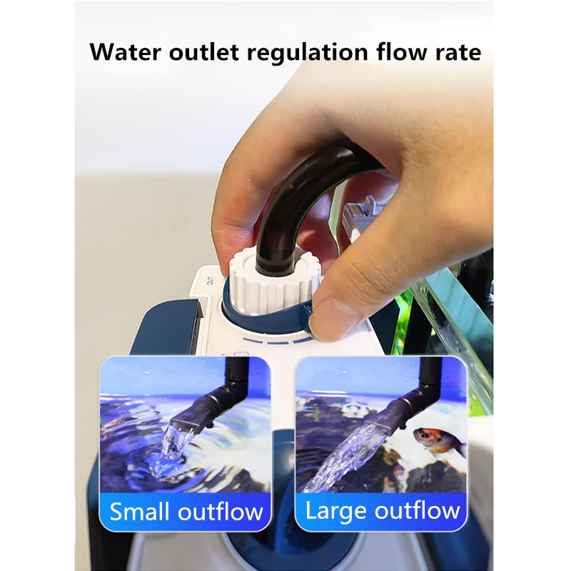 SUNSUN nieuwe aquarium filter  - Protein Skimmer Hang On recensie en prijs
