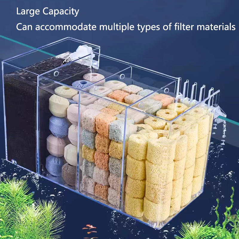 Fish Tank Externe Filter Box A - Marine Aquarium Overflow Box recensie en prijs