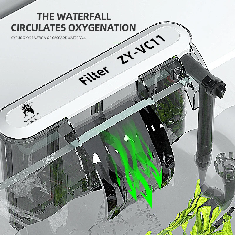 110V 220V Aquariumfilter Wandg - Protein Skimmer Hang On recensie en prijs